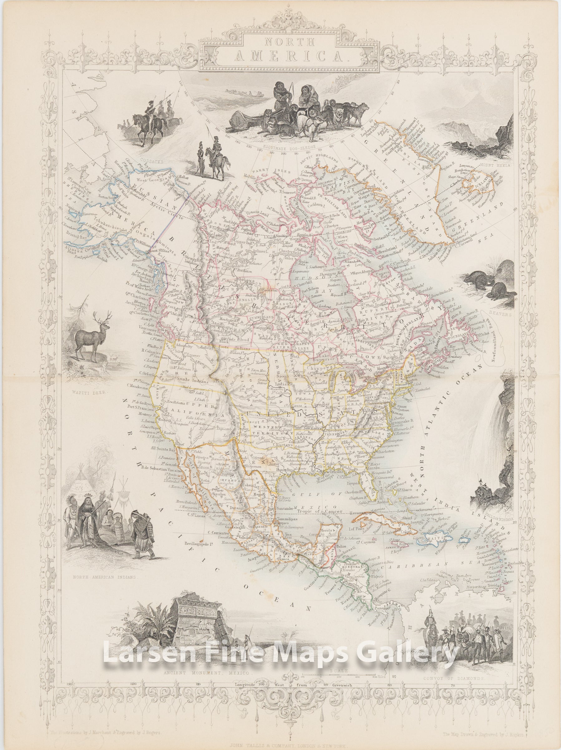 North America, Tallis, John