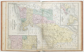 Mitchell's School Atlas: Comprising The Maps and Tables Designed to Accompany Mitchell's School and Family Geography. Cowperthwait, example-11