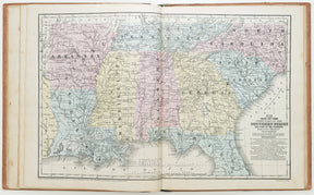 Mitchell's School Atlas: Comprising The Maps and Tables Designed to Accompany Mitchell's School and Family Geography. Cowperthwait, example-4