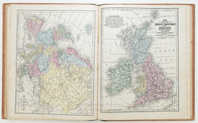 Mitchell's School Atlas: Comprising The Maps and Tables Designed to Accompany Mitchell's School and Family Geography. Cowperthwait, example-16