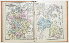 Mitchell's School Atlas: Comprising The Maps and Tables Designed to Accompany Mitchell's School and Family Geography. Cowperthwait, example-17