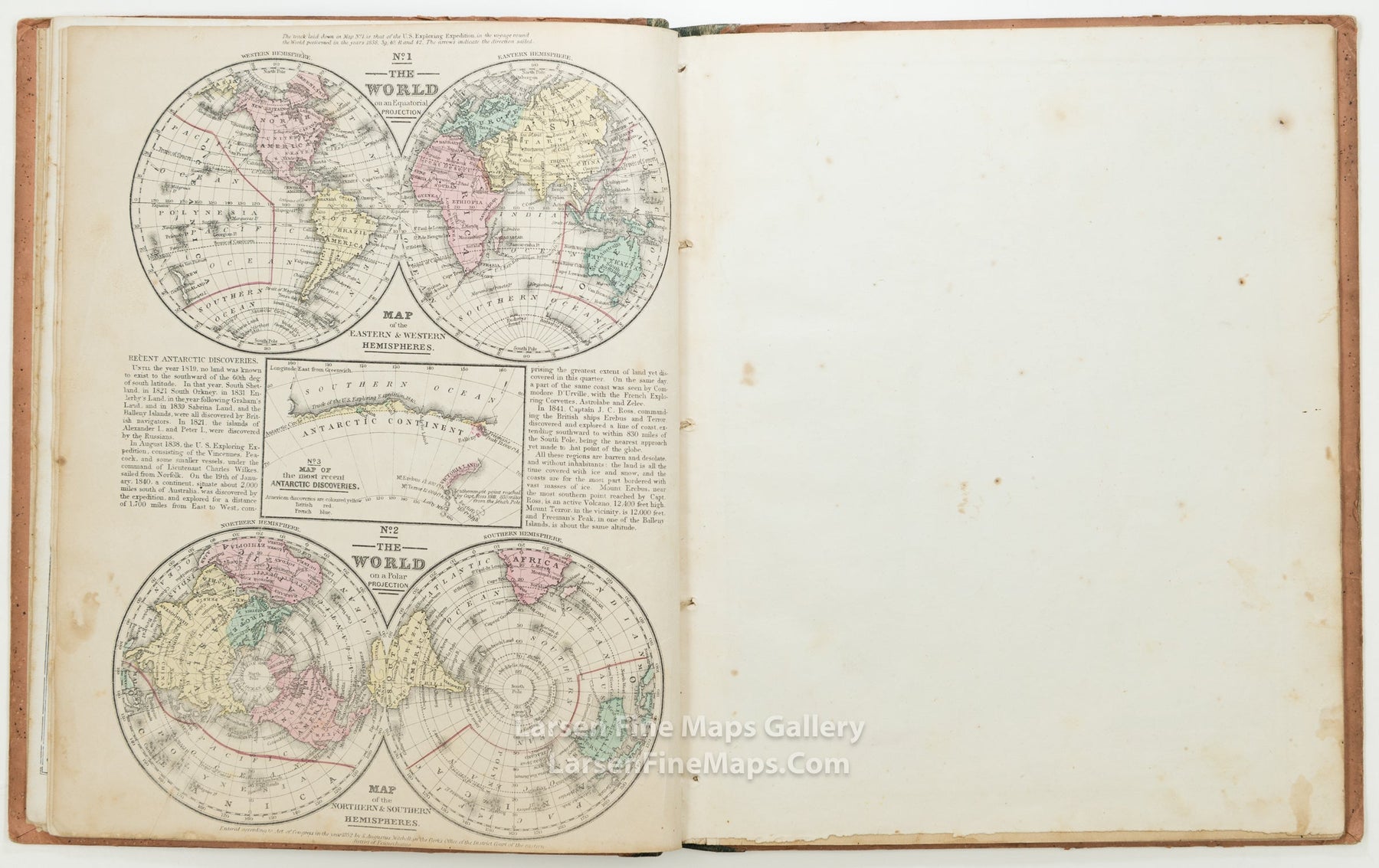 Mitchell's School Atlas: Comprising The Maps and Tables Designed to Accompany Mitchell's School and Family Geography. Cowperthwait, example-8