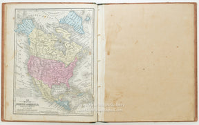 Mitchell's School Atlas: Comprising The Maps and Tables Designed to Accompany Mitchell's School and Family Geography. Cowperthwait, example-9