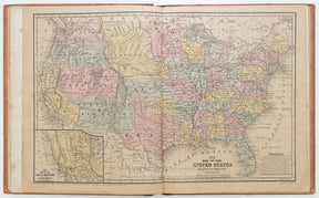 Mitchell's School Atlas: Comprising The Maps and Tables Designed to Accompany Mitchell's School and Family Geography. Cowperthwait, example-2