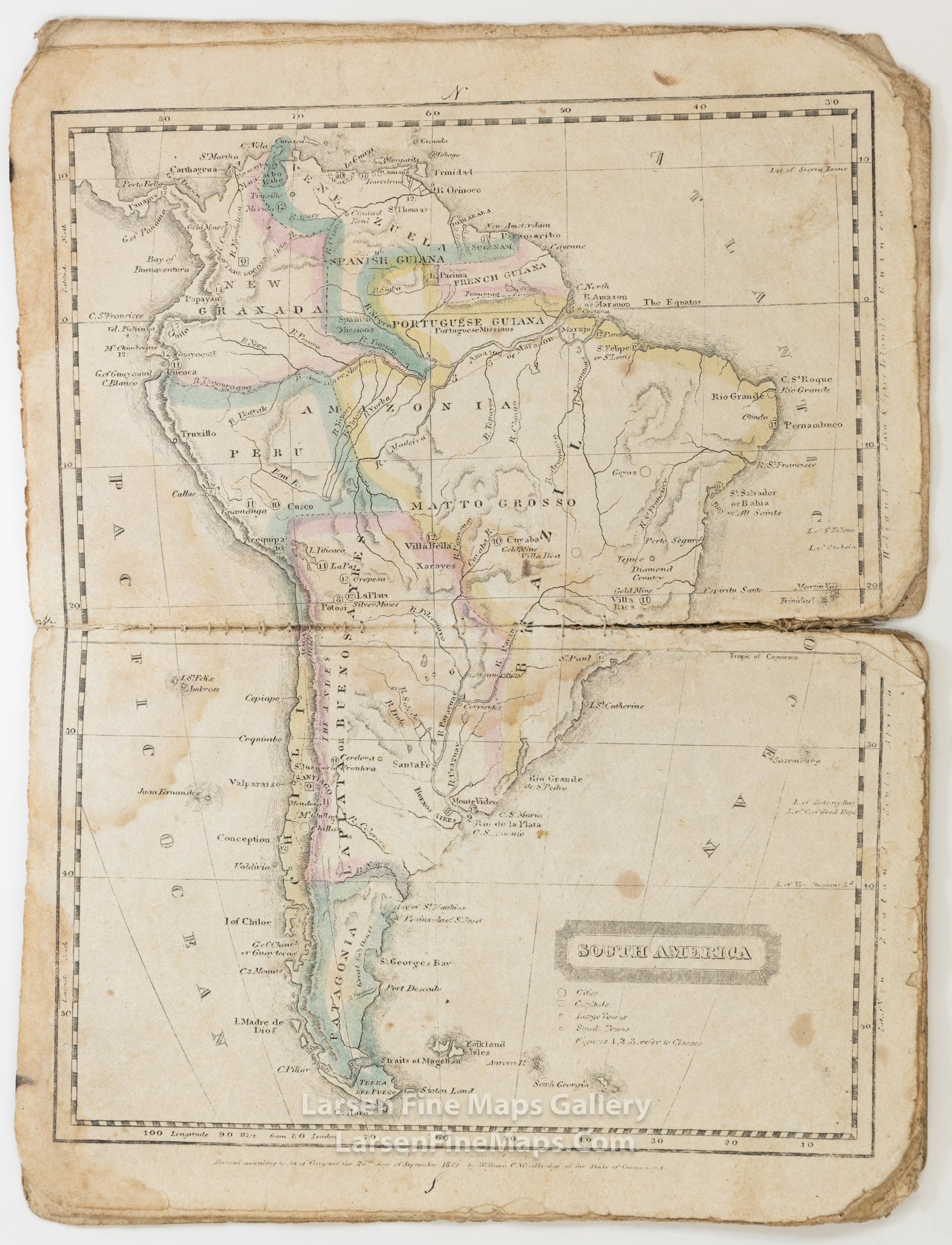 School Atlas to Accompany Woodbridge's Rudiments of Geography, Oliver D. Cooke and Sons, Hardford, example-6