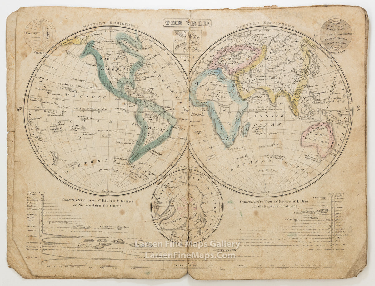 School Atlas to Accompany Woodbridge's Rudiments of Geography