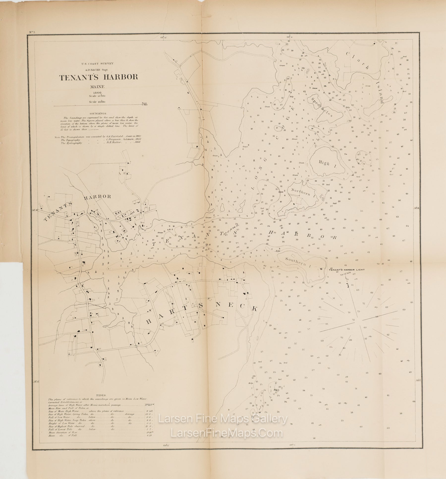 Tenant's Harbor, Maine U.S. Coast Survey