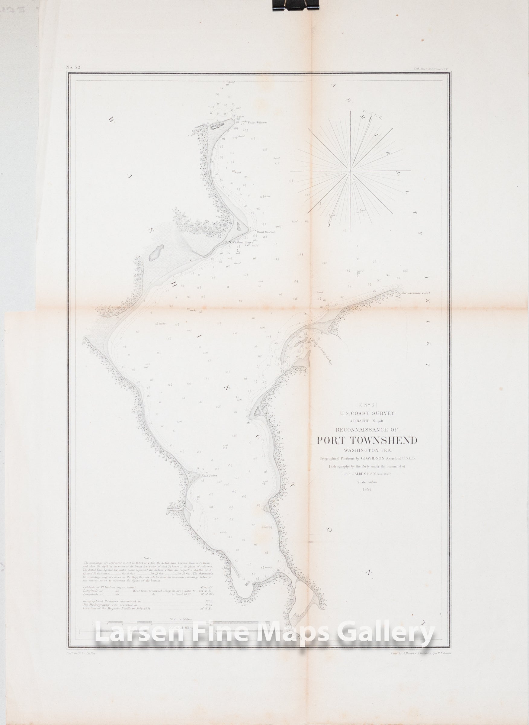 Reconnaissance of Port Townshend Washington Ter. U.S. Coast Survey