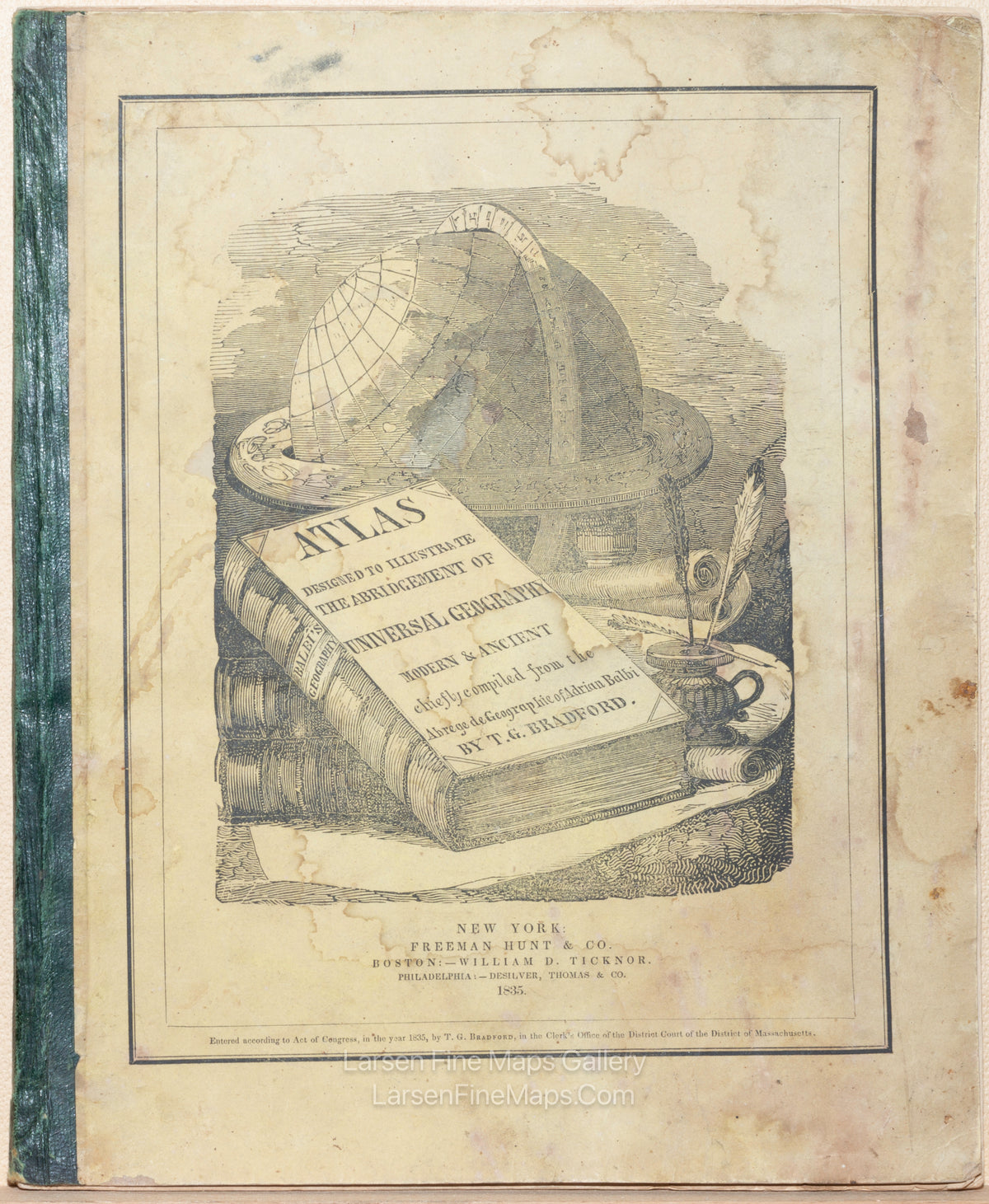 Atlas Designed to Illustrate The Abridgement of Universal Geography