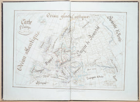 Adolphine Trinchant 1844 World Atlas