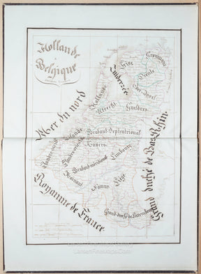 Adolphine Trinchant 1844 World Atlas