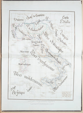 Adolphine Trinchant 1844 World Atlas