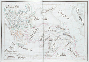 Adolphine Trinchant 1844 World Atlas