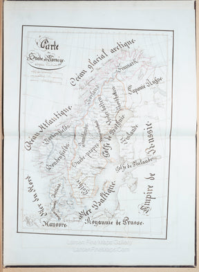 Adolphine Trinchant 1844 World Atlas