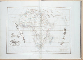 Adolphine Trinchant 1844 World Atlas