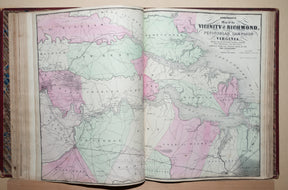 Johnson's New Illustrated Family Atlas of The World with Descriptions