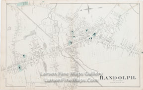 Randolph, Town of Randolph, Braintree, West Corners, Comstock Cline,  Edward Busch