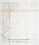 Preliminary Chart No. 3 of The Sea Coast of The United States from Cape Small Point Maine to Cape Cod Mass.