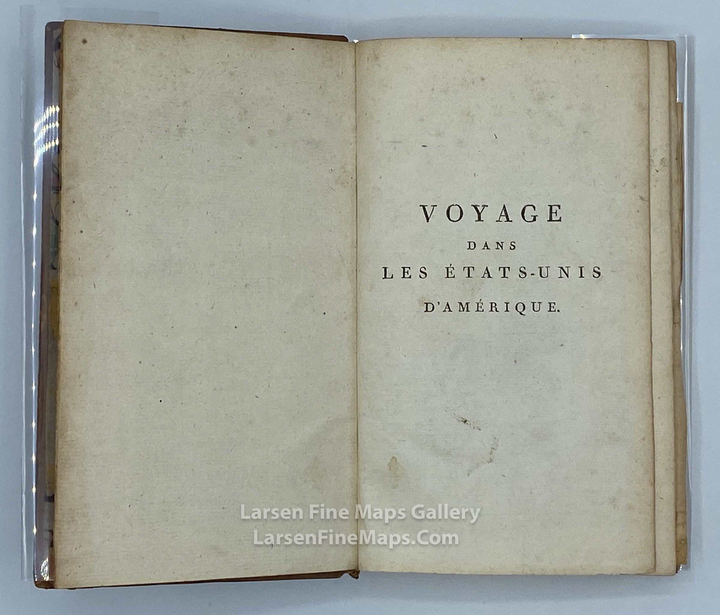 Voyage dans les États-Unis d'Amerique, Eight Volumes with Maps, La Rochefoucauld-Liancourt, example-10