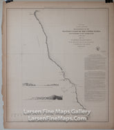 Reconnaissance of the Western Coast of The United States From Monterey to the Columbia River in three sheets