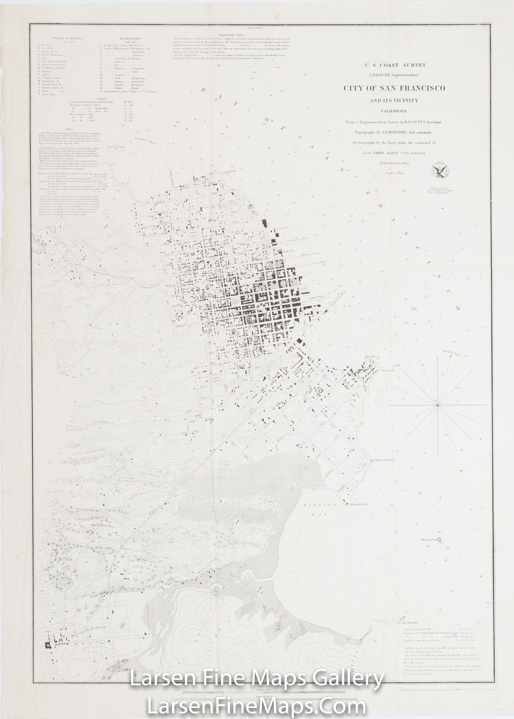 City of San Francisco and Vicinity U.S. Coast Survey