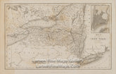 Map of the state of New York, with part of Upper Canada