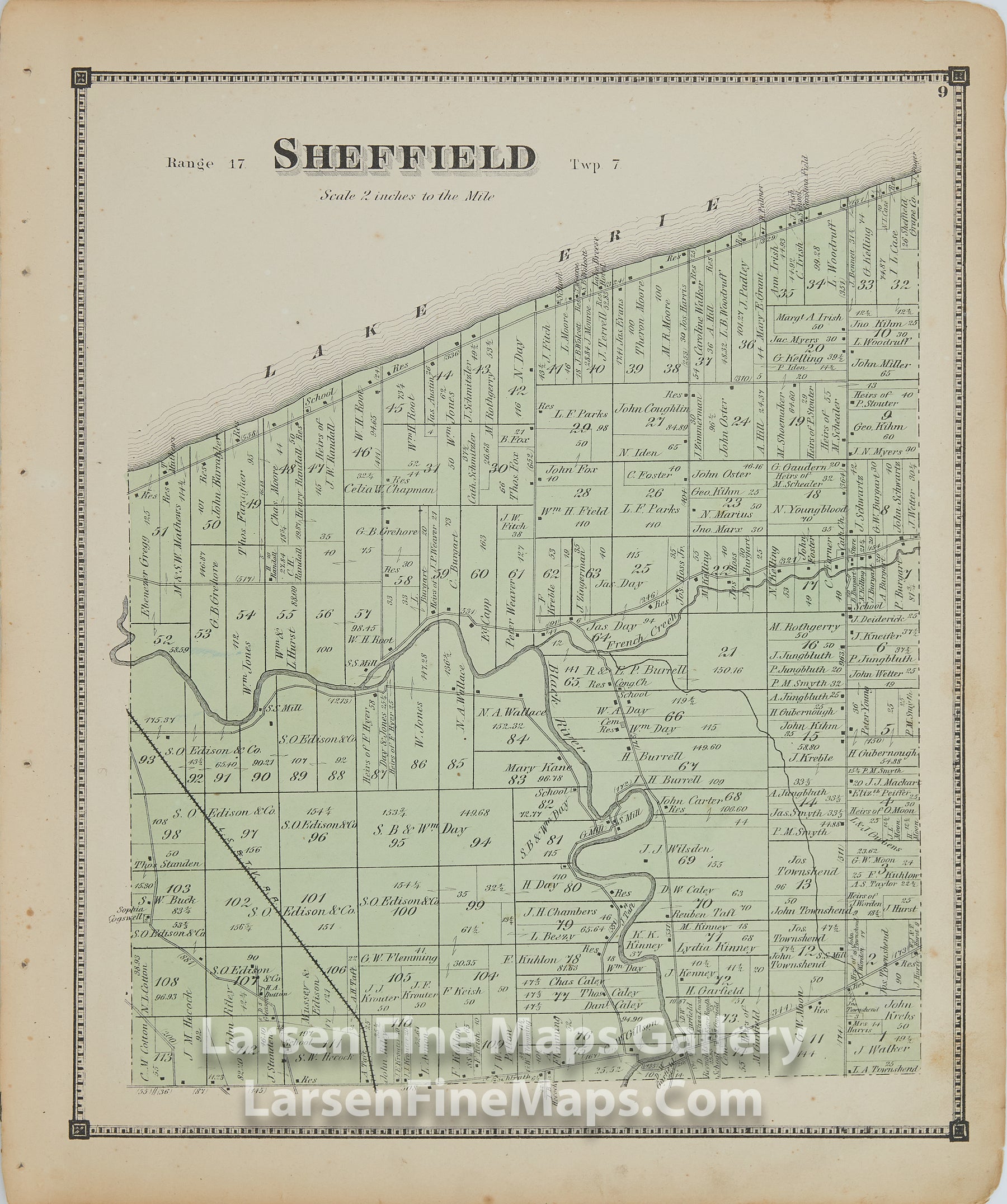 Sheffield Township, Lorain County, OhioTitus, Simmons & Titus, PhiladelphiaD.J. Lake, C.E.