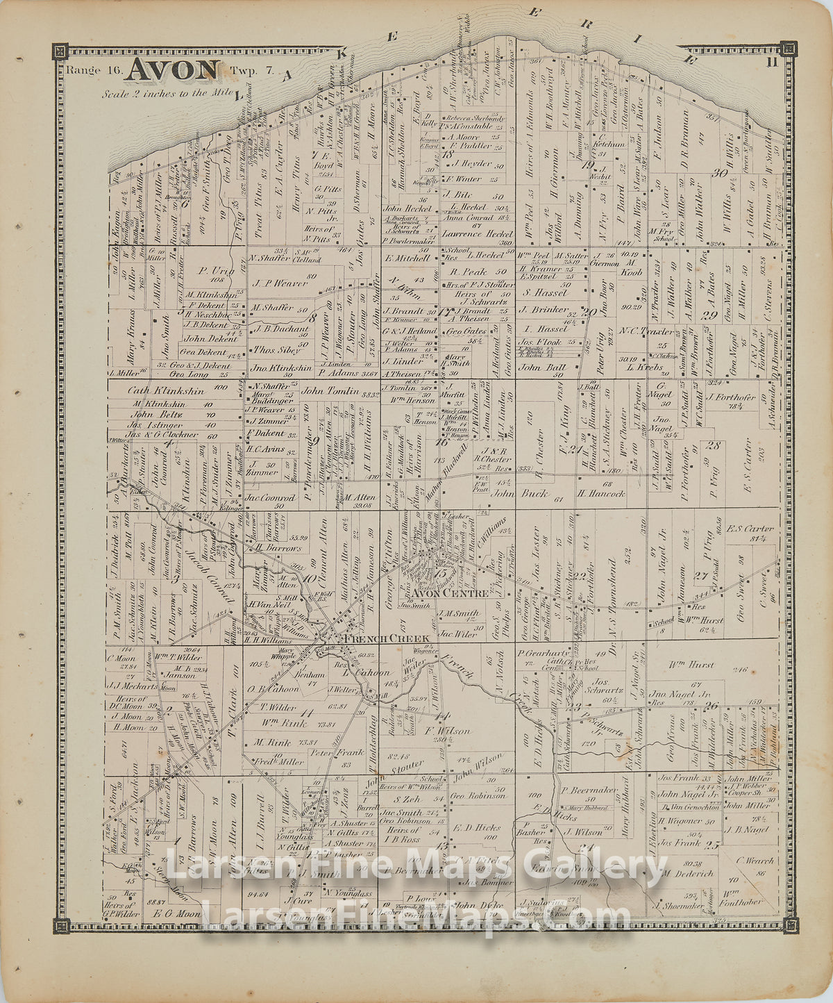 Avon Township, Lorain County, OhioTitus, Simmons & Titus, PhiladelphiaD.J. Lake, C.E.