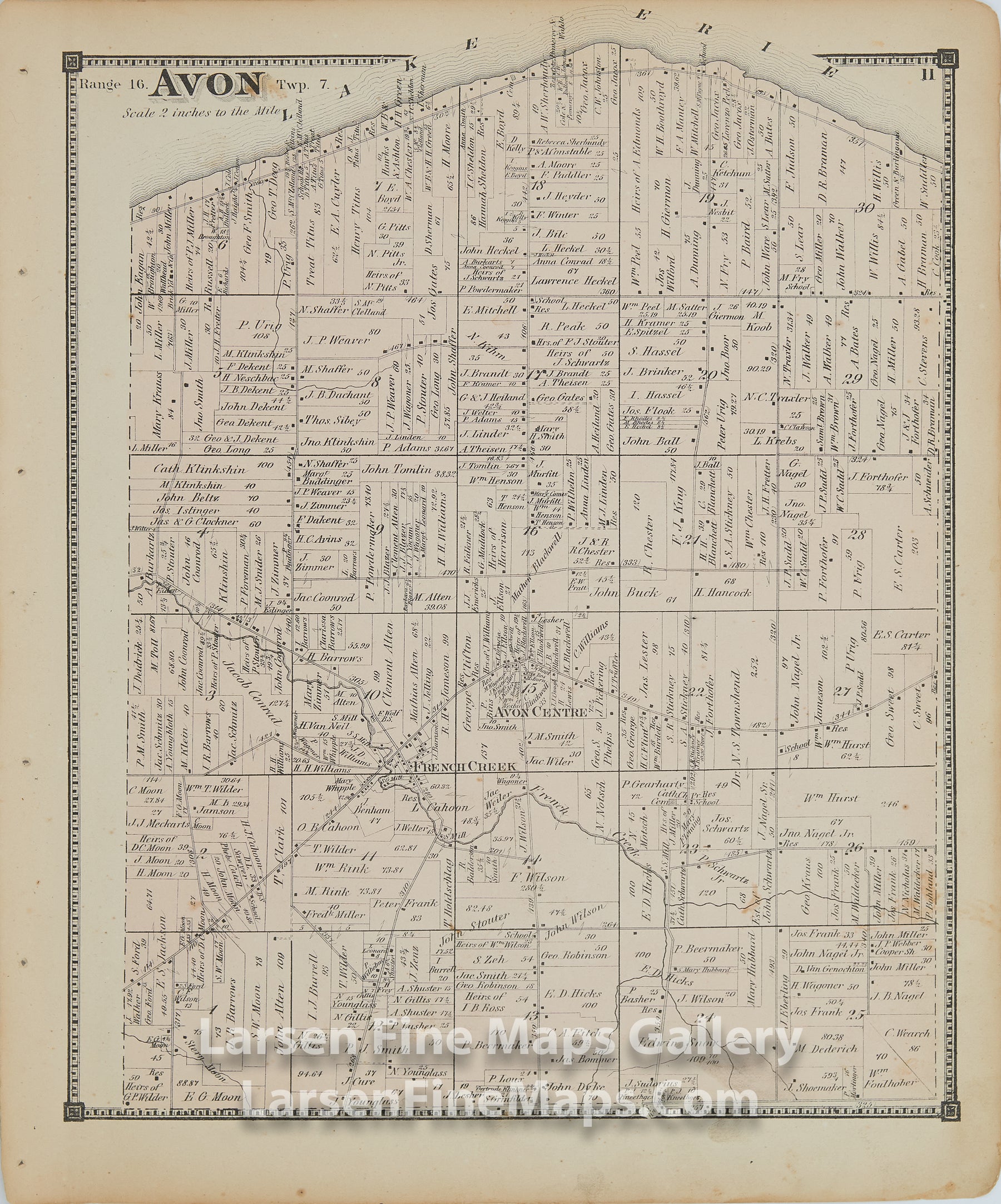 Avon Township, Lorain County, OhioTitus, Simmons & Titus, PhiladelphiaD.J. Lake, C.E.