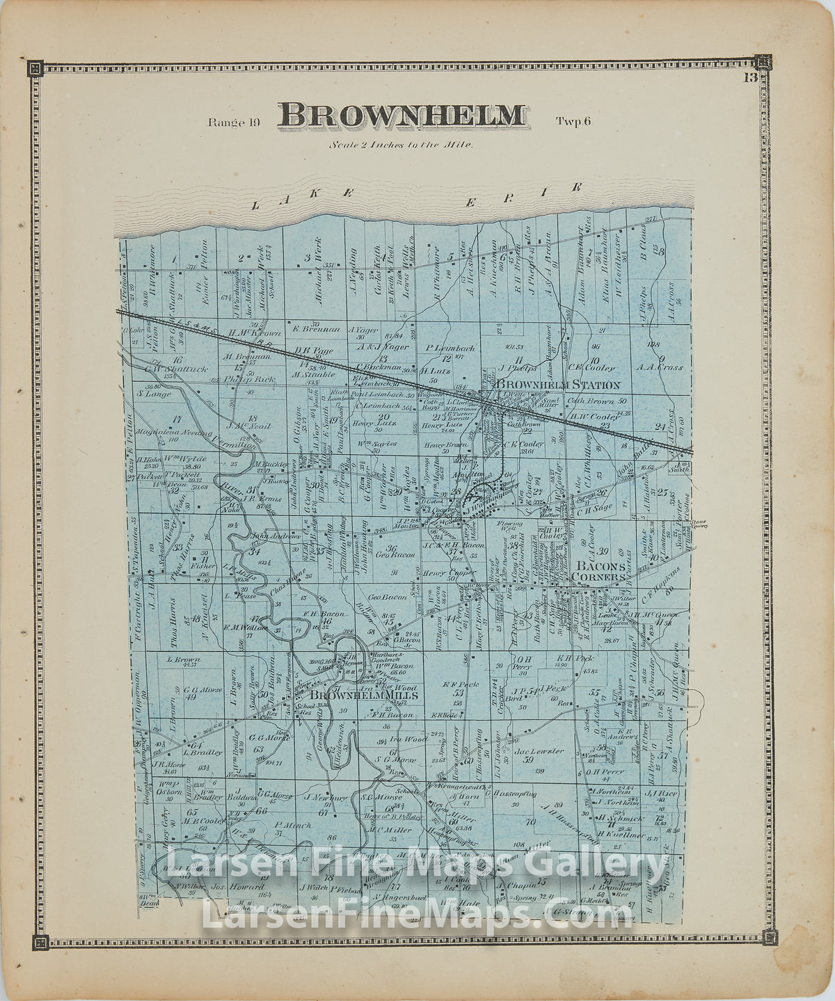 Brownhelm Township, Lorain County, OhioTitus, Simmons & Titus, PhiladelphiaD.J. Lake, C.E.