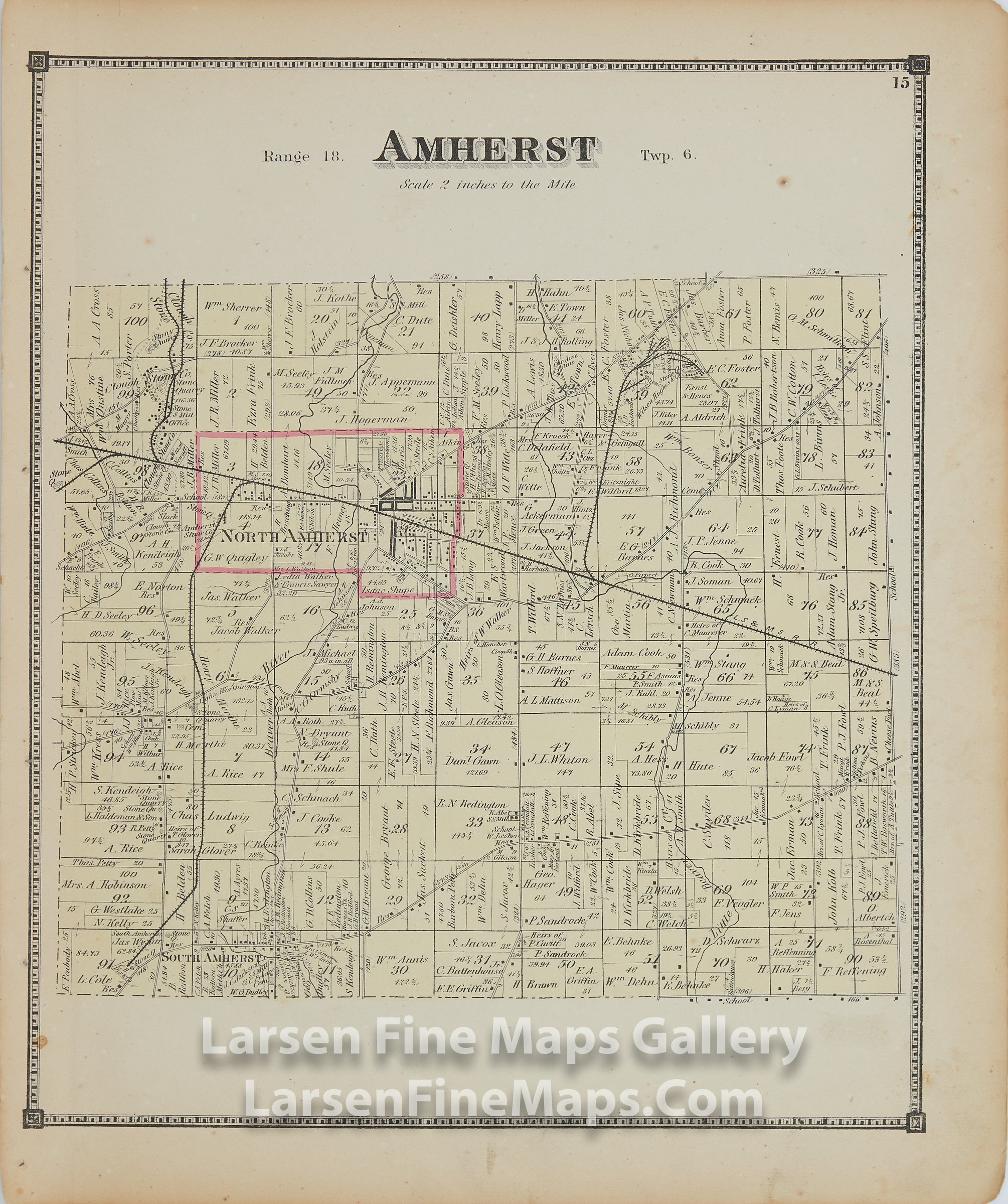 Amherst Township, Lorain County, OhioTitus, Simmons & Titus, PhiladelphiaD.J. Lake, C.E.