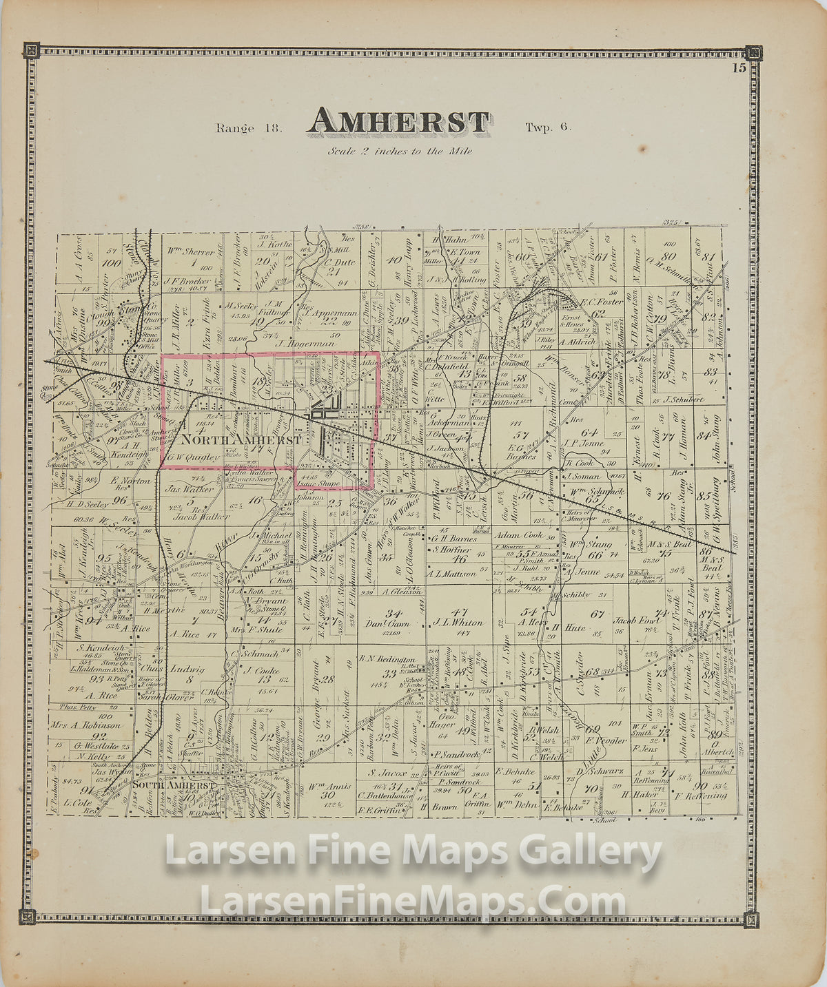 Amherst Township, Lorain County, OhioTitus, Simmons & Titus, PhiladelphiaD.J. Lake, C.E.