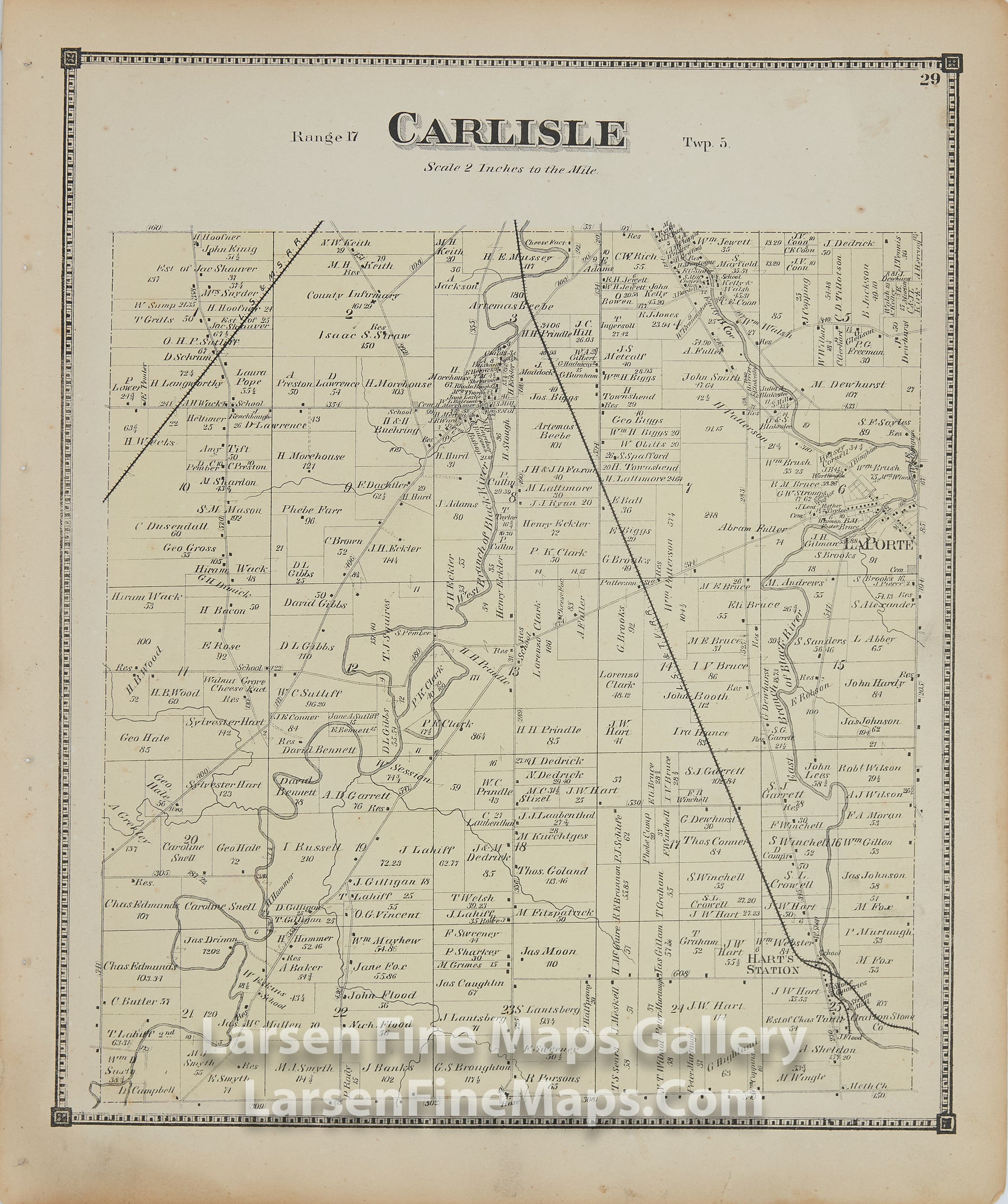 Carlisle Township, Lorain County, OhioTitus, Simmons & Titus, PhiladelphiaD.J. Lake, C.E.