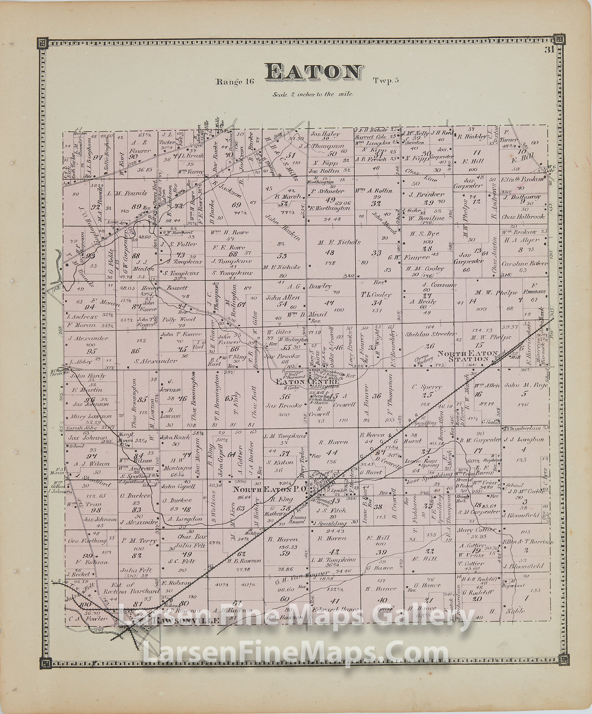 Eaton Township, Lorain County, OhioTitus, Simmons & Titus, PhiladelphiaD.J. Lake, C.E.