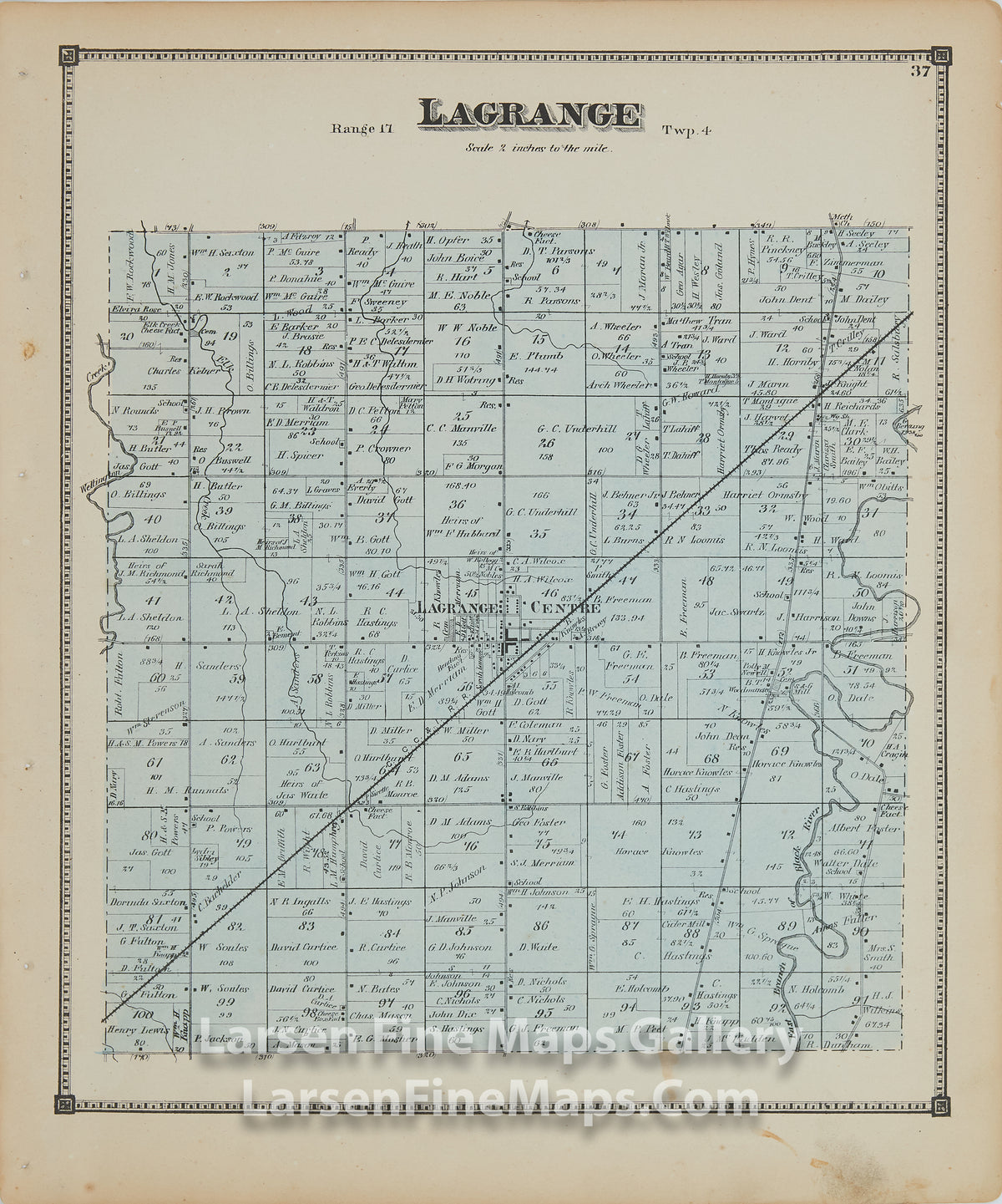 Lagrange Township, Lorain County, OhioTitus, Simmons & Titus, PhiladelphiaD.J. Lake, C.E.