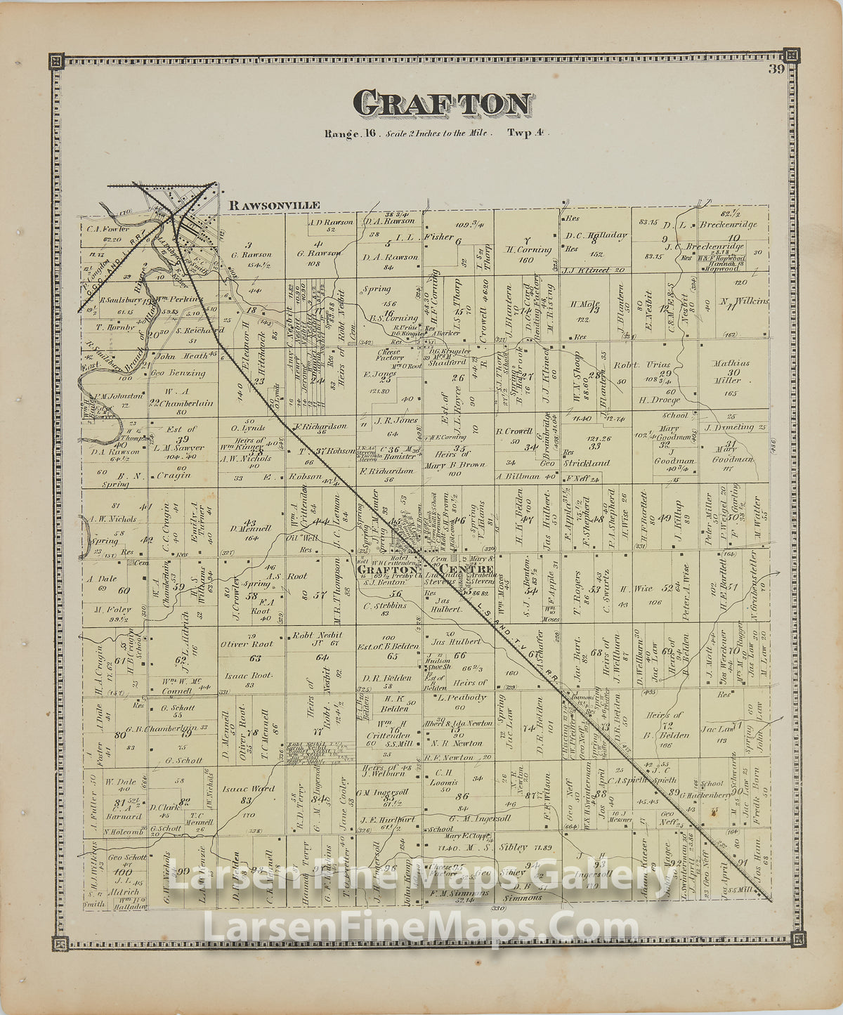 Grafton Township, Lorain County, OhioTitus, Simmons & Titus, PhiladelphiaD.J. Lake, C.E.