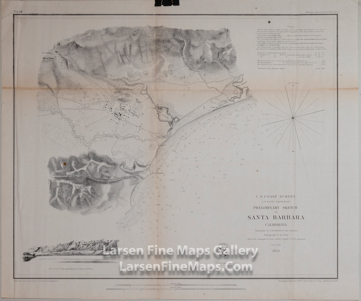 Preliminary Sketch of Santa Barbara California