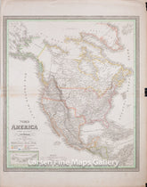 Nord America entworfen und gezeichnet von C.F. Weiland, Weimar im Verlage des Geograph: Institiuts 1830