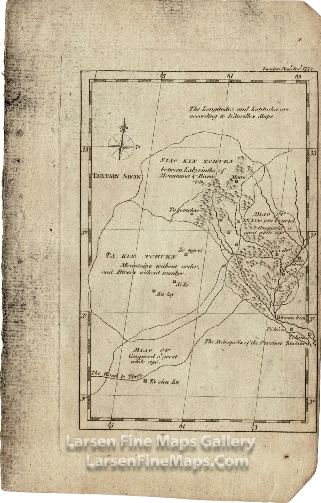 Historical Clearing Kin Kin Map A Map of the Revolted Kingdom of Kin Ciuan