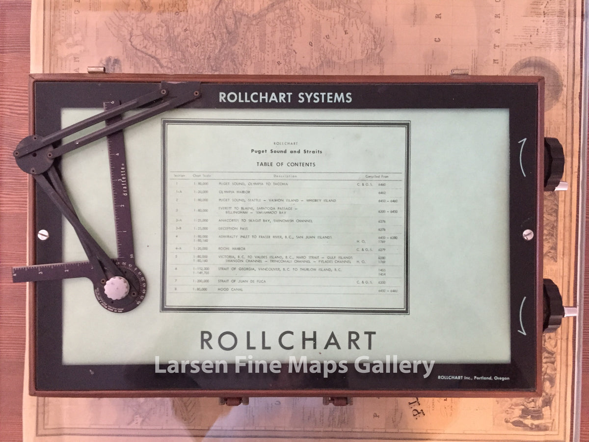 Puget Sound and Straits Rollchart Systems