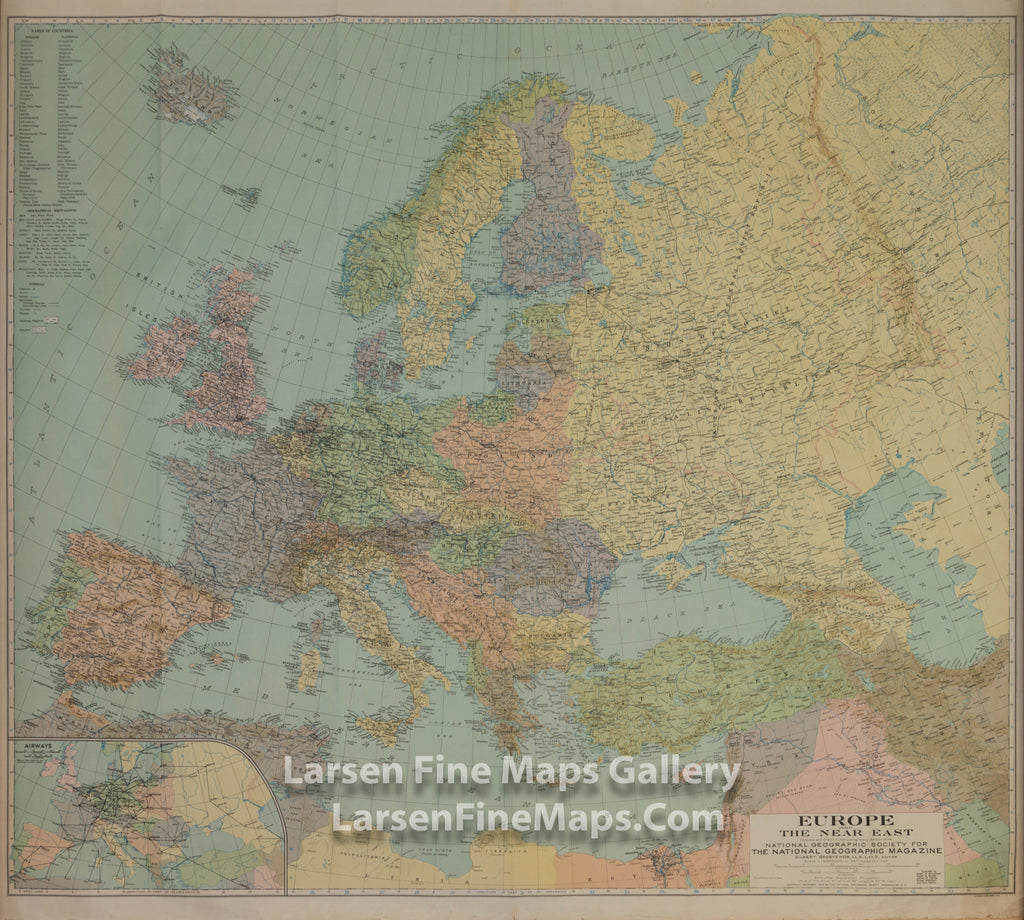 Europe And The Near East