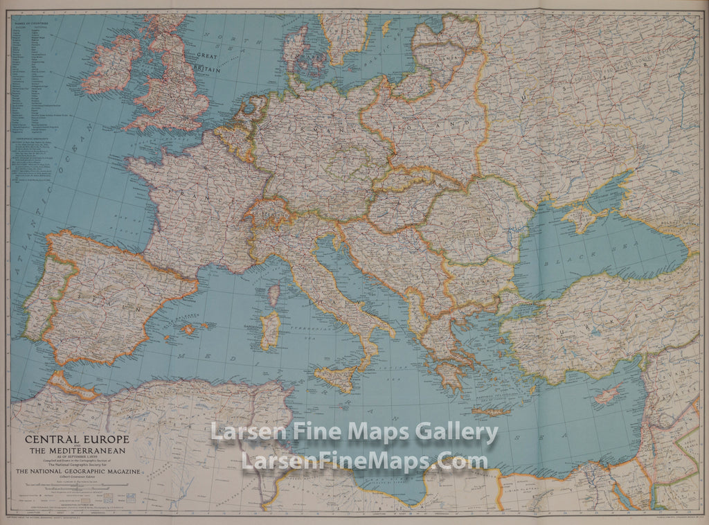 Central Europe and The Mediterranean
