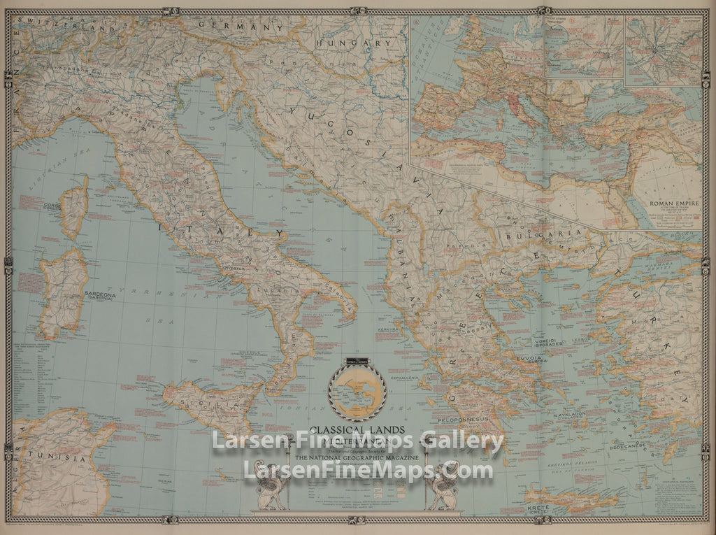 Classical Lands Of The Mediterranean