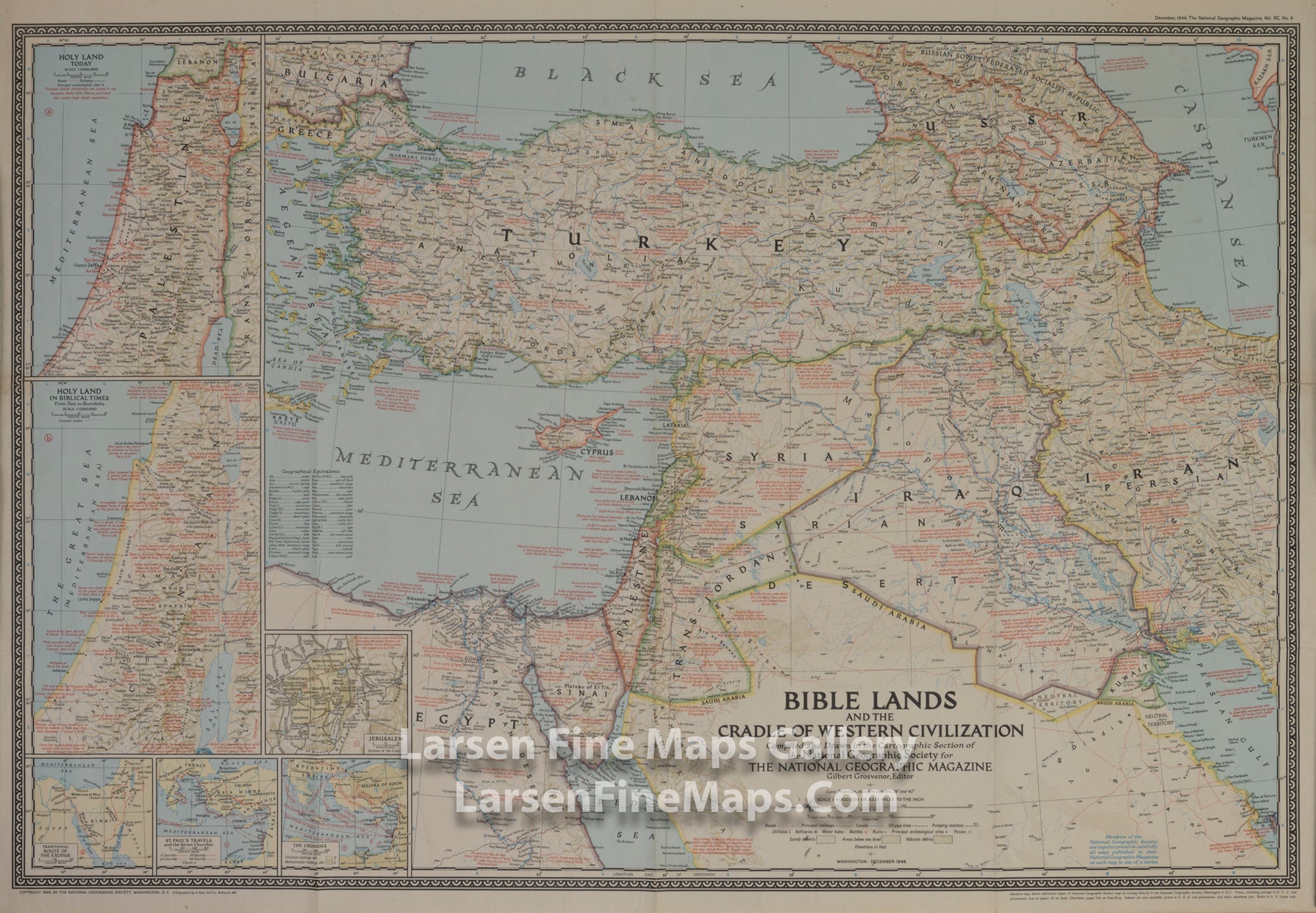 Bible Lands And The Cradle of Western Civilization National Geographic