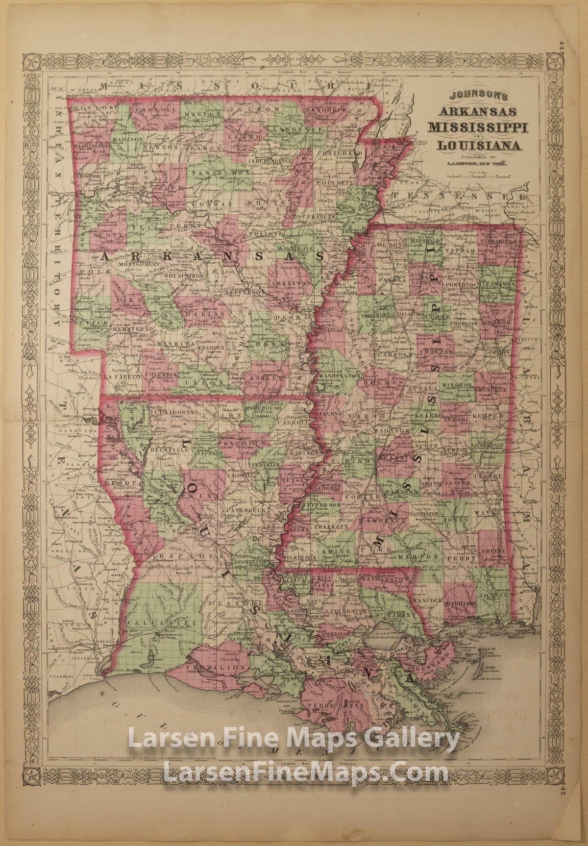 Johnson's Arkansas, Mississippi, and Louisiana A.J. Johnson 