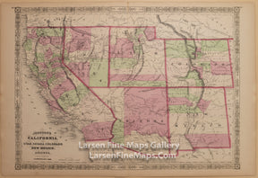 Johnson's California, Utah, Nevada, Colorado, New Mexico, & Arizona A.J. Johnson 