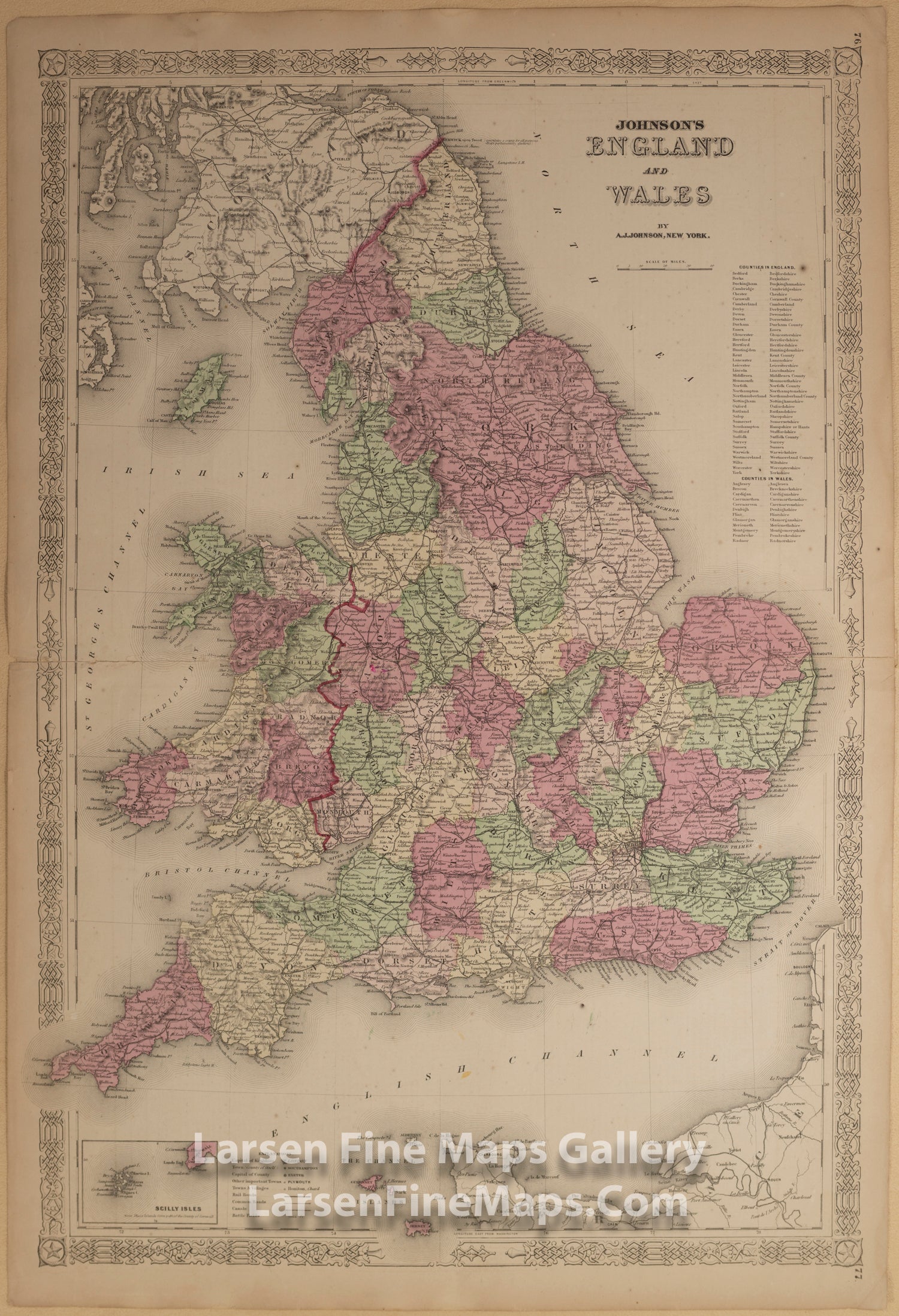 Johnson's England and Wales A.J. Johnson 