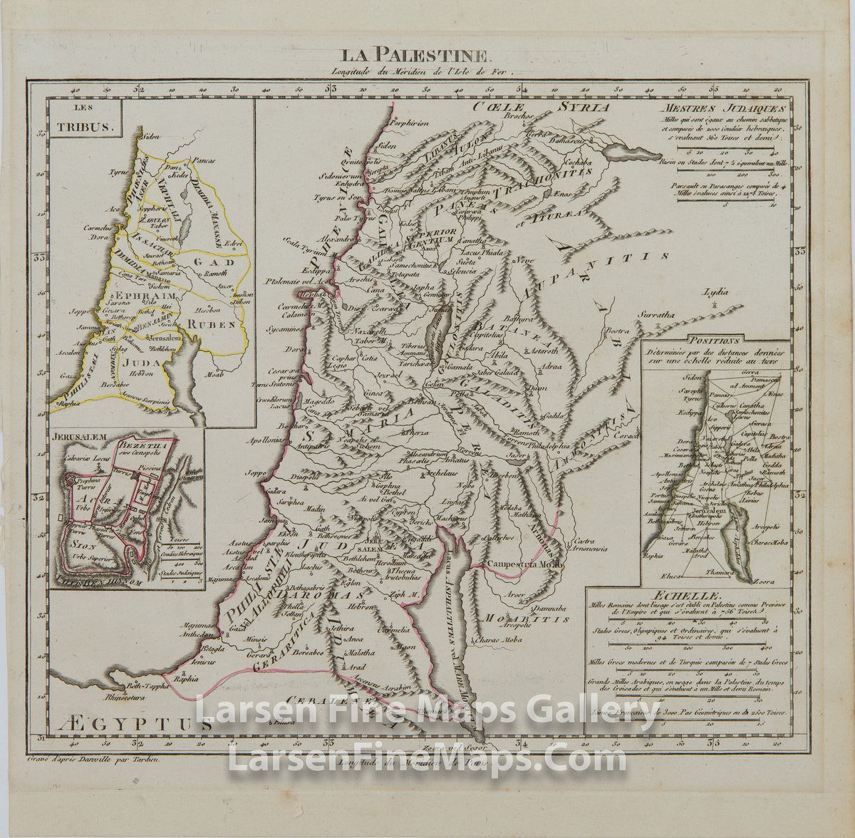 La Palestine, Pierre Antoine Tardieu