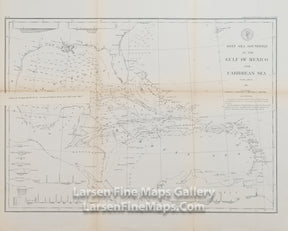 Deep Sea Soundings in the Gulf of Mexico and Caribbean Sea U.S. Coast Survey