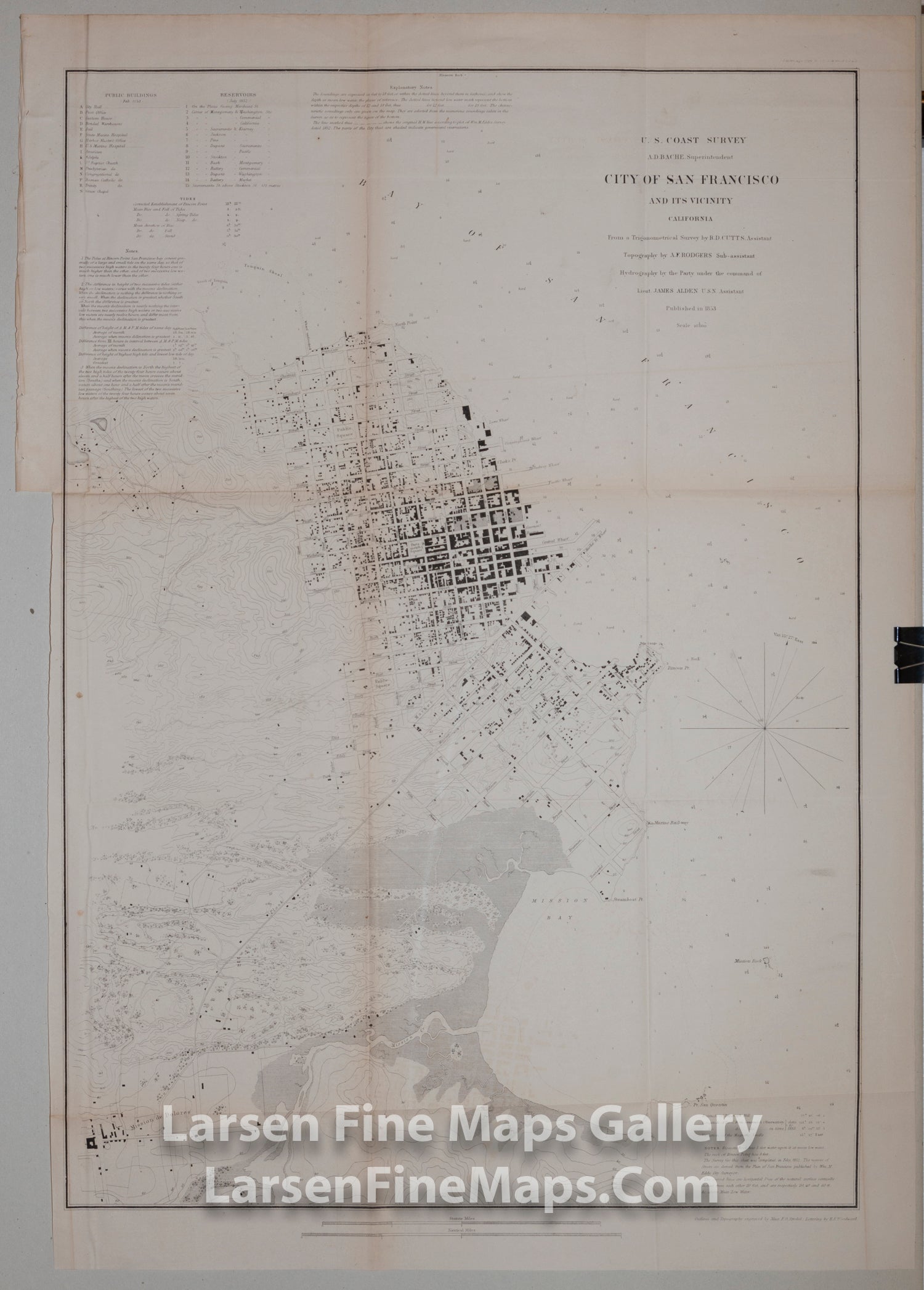 City of San Francisco and Vicinity, U.S. Coast Survey